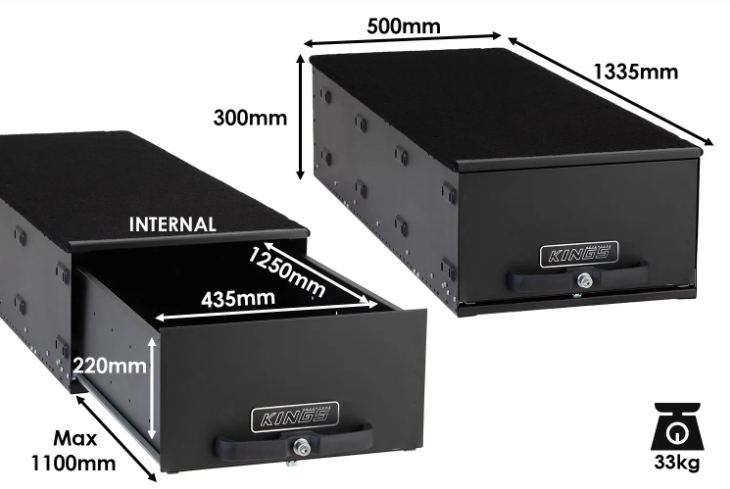Kings Modular 1300mm Drawer