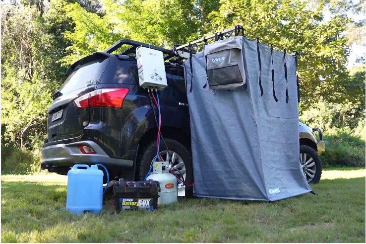 Kings Portable Gas Hot Water System (Incl Pump)