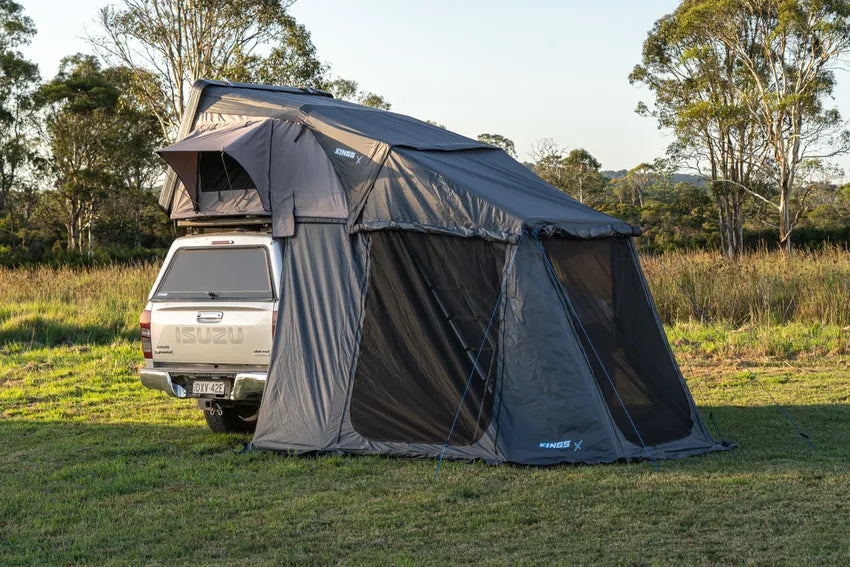 Adventure Kings Tourer Roof Kings Roof Top Tent With Annex 4-man