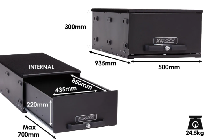 Kings Modular 900mm Draw