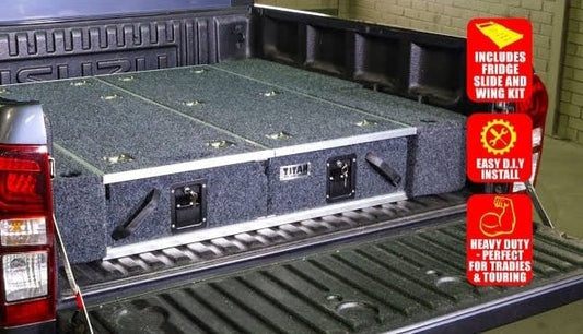 Titan 1300 Drawers (Includes Universal Wing Kit)