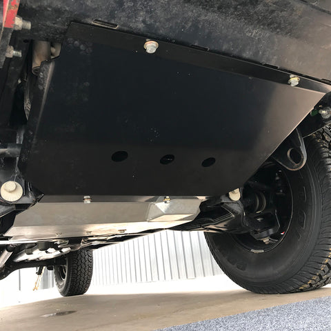 PHAT BARS Ford Ranger Bash Plate & Sump Plate Set Black