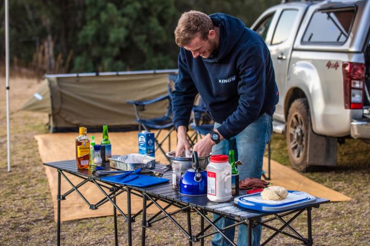 Kings Portable Alloy Camping Table