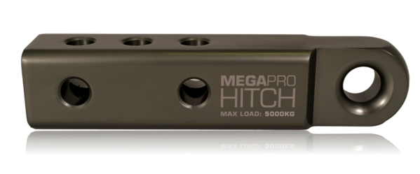 MegaPro 5000kg 50MM Tow Bar Mounted Soft Shackle Compatible Recovery Hitch