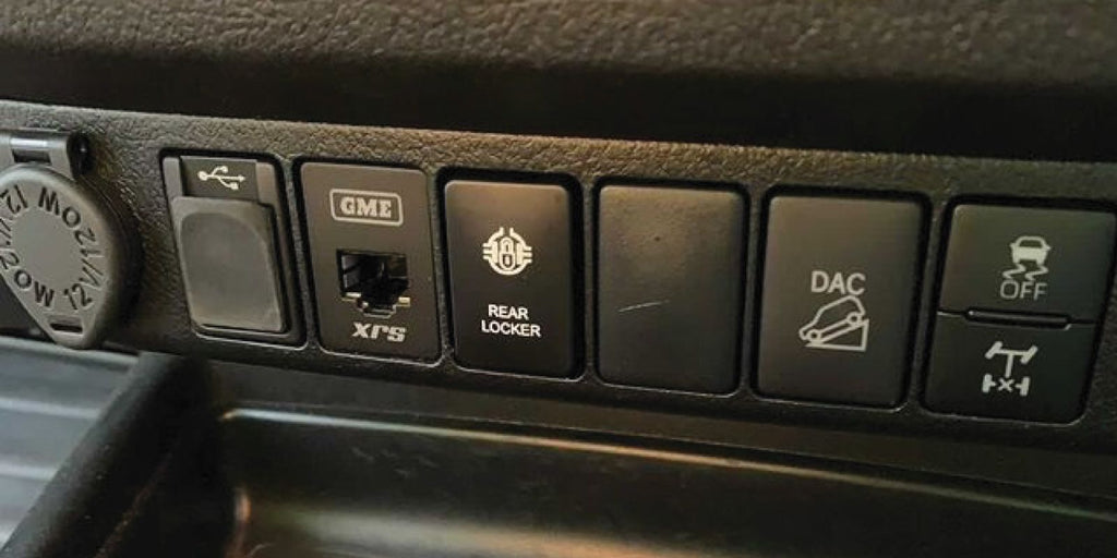 differential lock button