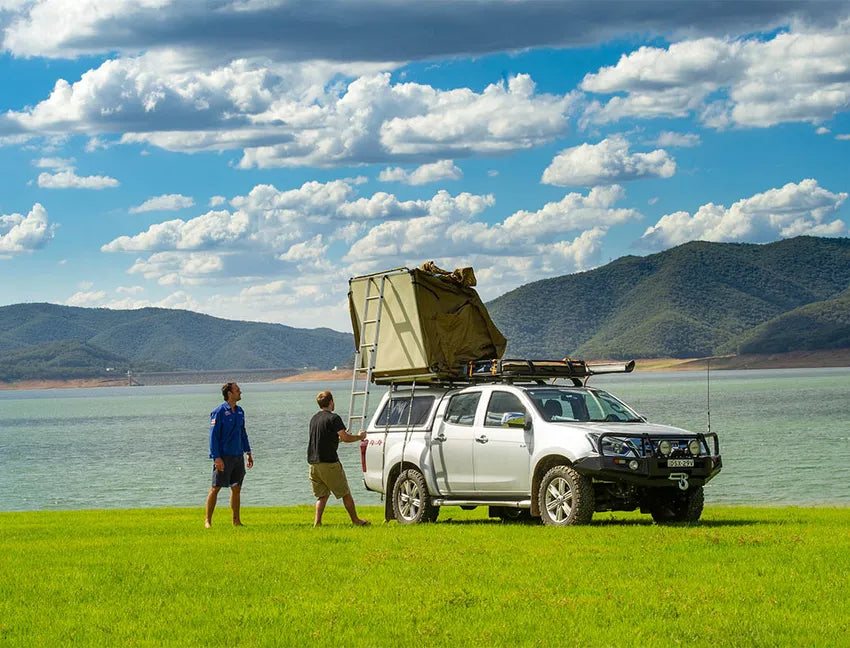 Kings Tourer Roof Top Tent ( Fold out Tent) EX DEMO